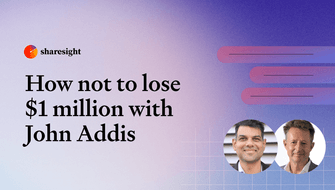 How not to lose $1 million by John Addis